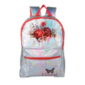 Wholesale Fashion Heart Laser Holographic Backpack Leather Travel Casual College Mini Girls Backpacks Bag